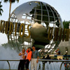 At universal studios, Sept 2003